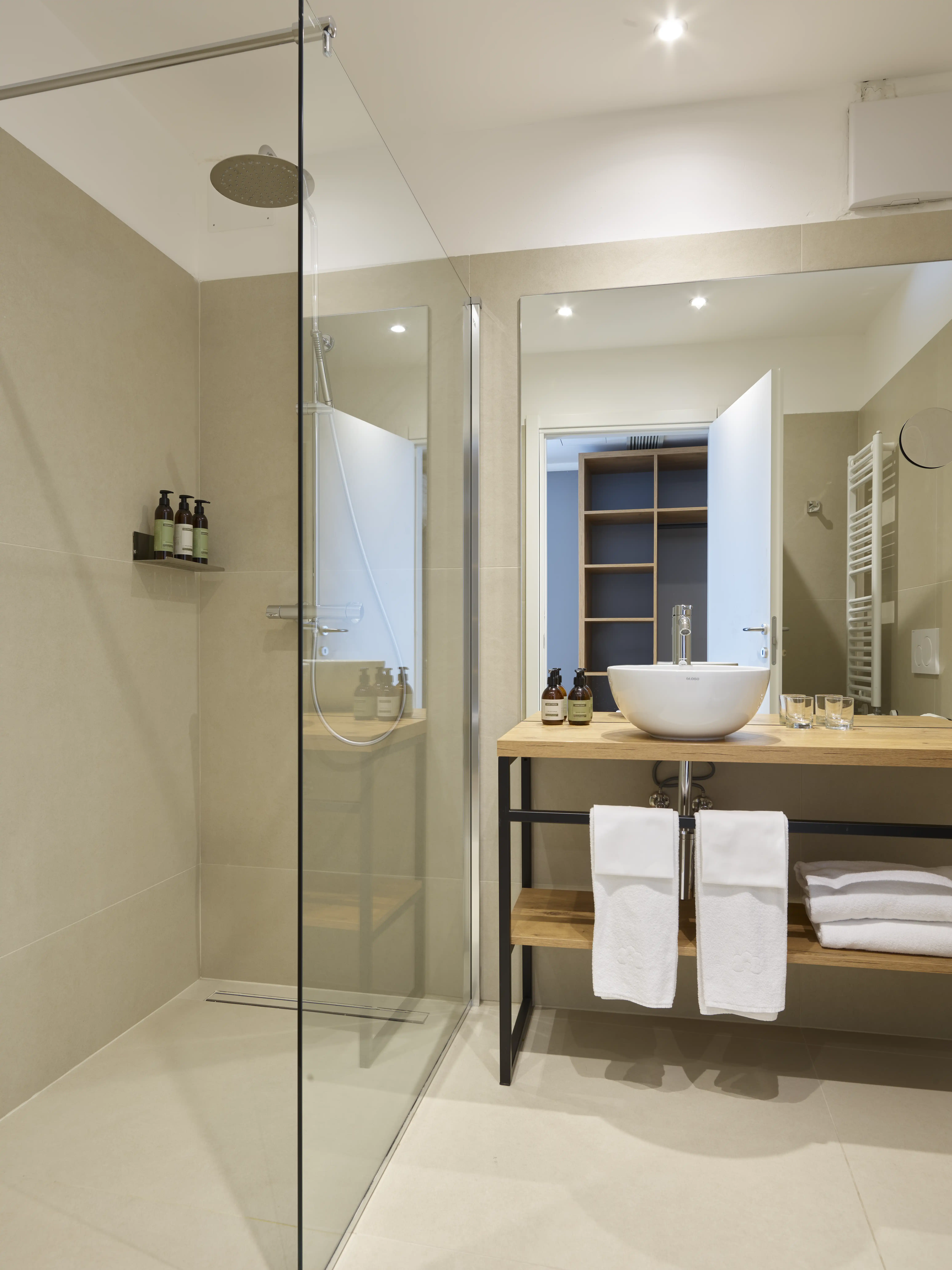 Il bagno delle camere è un elemento essenziale per un soggiorno ideale